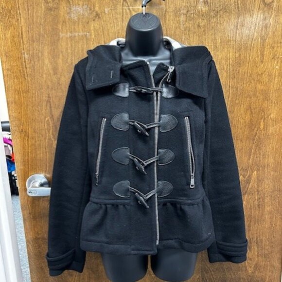 Burberry Brit Wool Duffle Jacket - Picture 1 of 3